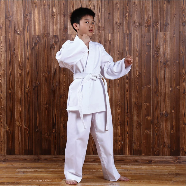  Китайская фабрика Настраиваемый размер Judo Karate униформы костюмы с пользовательским