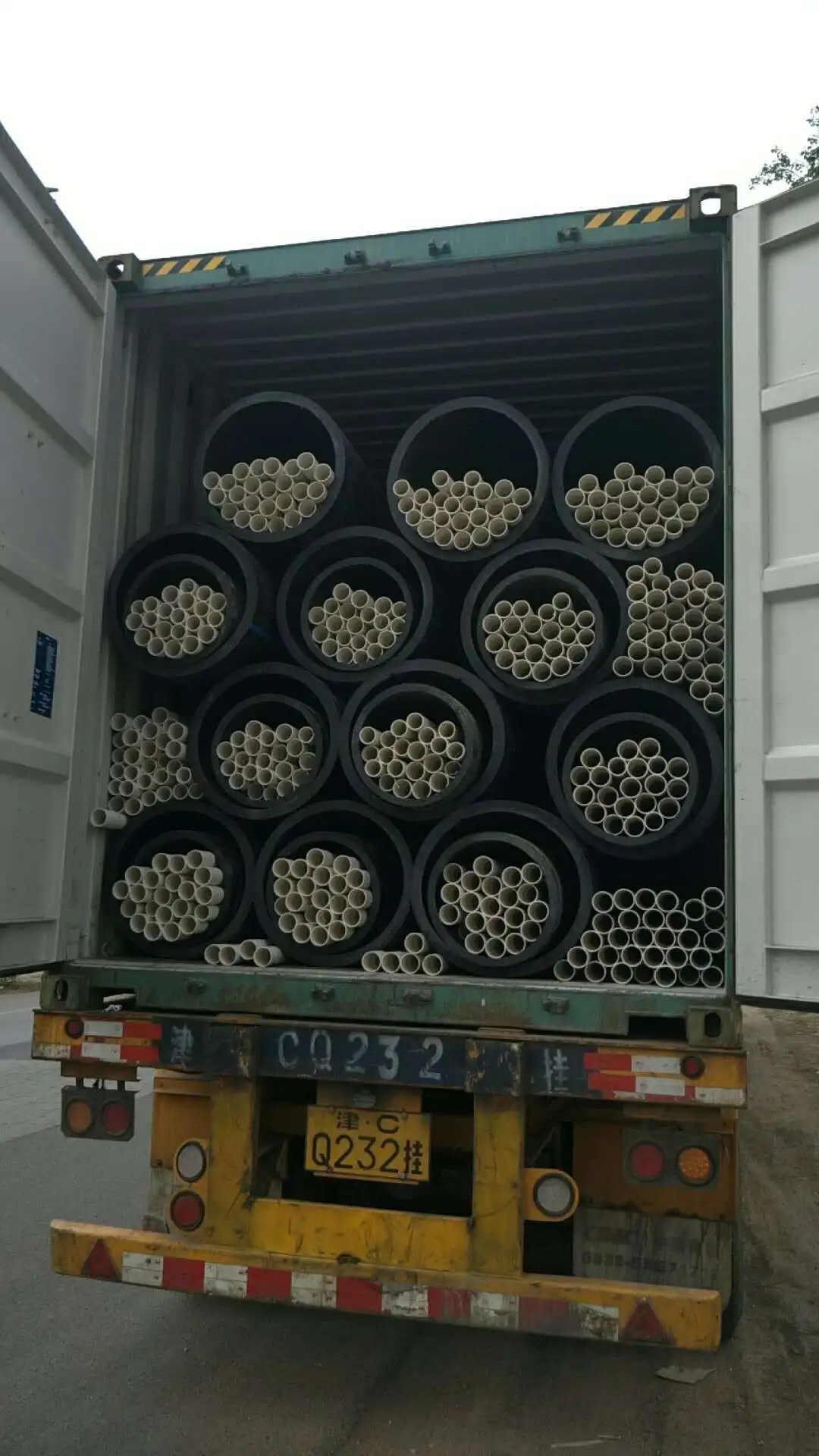Underground Fiber Cable HDPE Microduct 2 ways 14/10 mm With PE Sheath 1.2mm For Telecom Cable Blowing Project