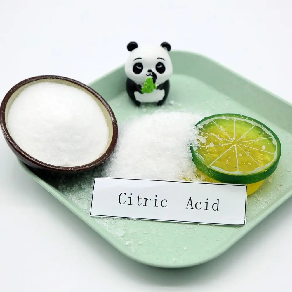 China Factory Manufacture Top Quality Monohydrate Citric Acid Powder/ Food Grade Anhydrous Citric Acid