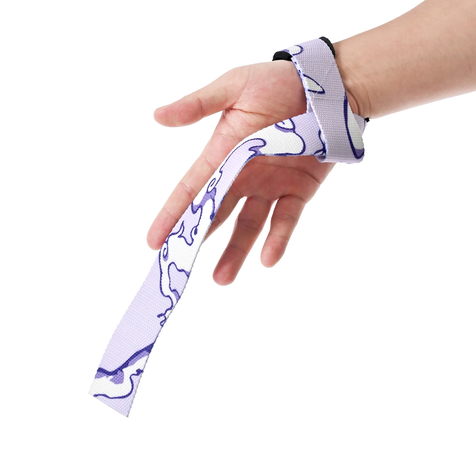 Custom Logo Fitness Workout Gym Neoprene Heavy Duty Weight Gym Lifting Cloud Anime Wrist Bandage Wrist Wraps