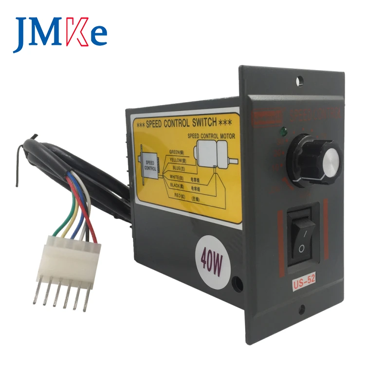 JMKE 6 Вт 15 Вт 25 Вт 40 Вт 90 Вт 120 Вт 180 Вт 200 Вт AC 220 В мотор-редуктор регулятор скорости