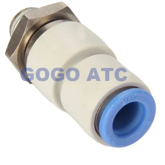 SMC type fittings KSH12-04S O.D 12mm thread Rc 1/2 male connector high speed rotary one-touch fittings Pneumatic Components