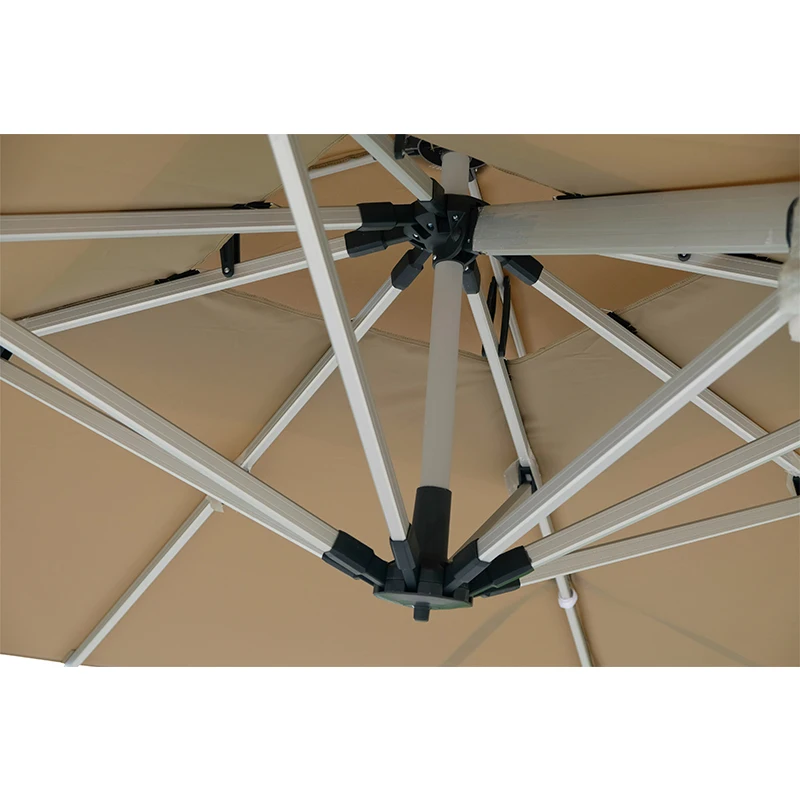 Glamping wholesale windproof used pool umbrella outdoor umbrella garden parasol patio umbrellas with led lights