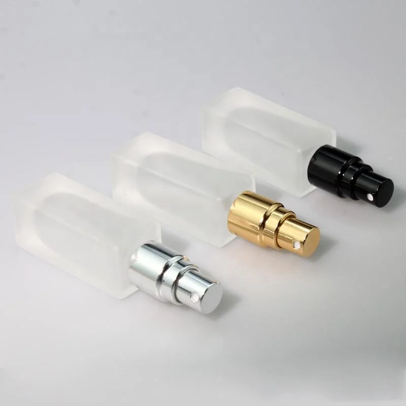 5ml 10ml 15ml 20ml Superior Quality Auto Perfume Bottle Aroma Bottle Frosted  Glass Perfume Empty Bottle With Wooden Lid