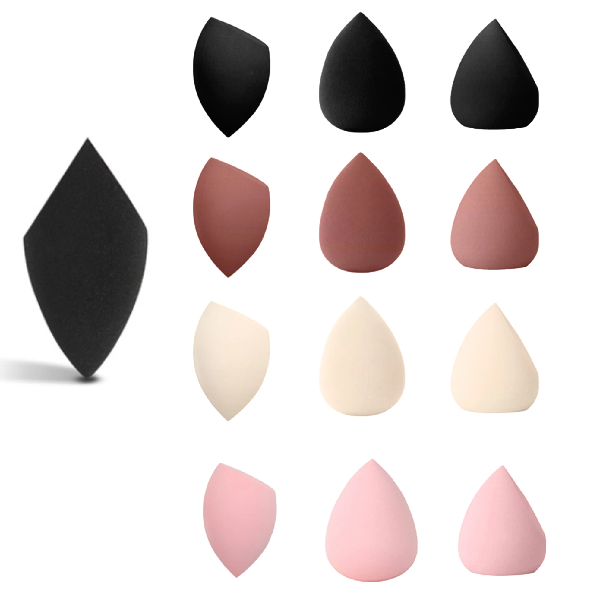 HMU Best Quality Wholesale Custom Logo Different Shapes Premium Beauty Makeup Blender Sponge