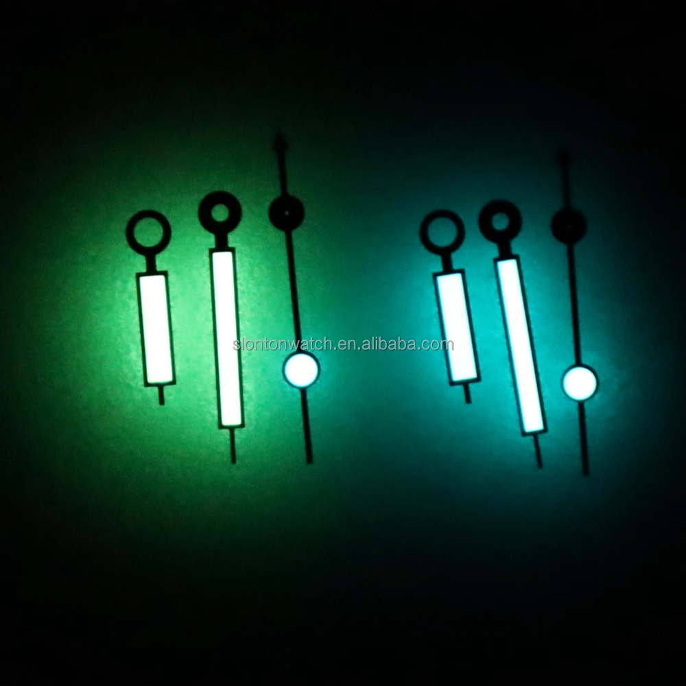 Slonton Factory Custom Watch Hands for 2824 NH35 NH36 Movement Luminous Luxury Mechanical Watch Parts