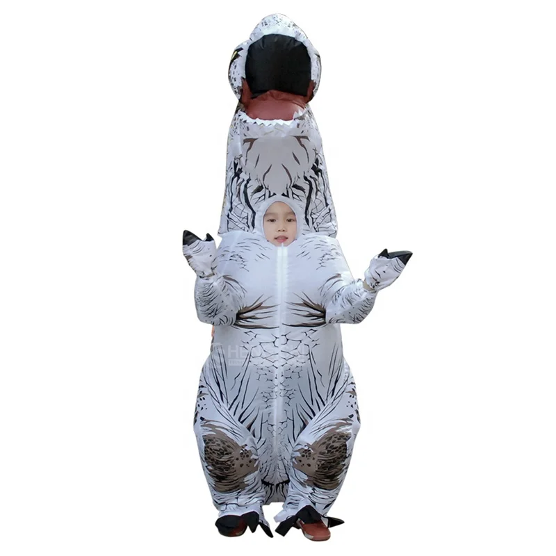 Adult wearable Halloween party Cosplay T-Rex mascot inflatable set T-Rex dinosaur costume