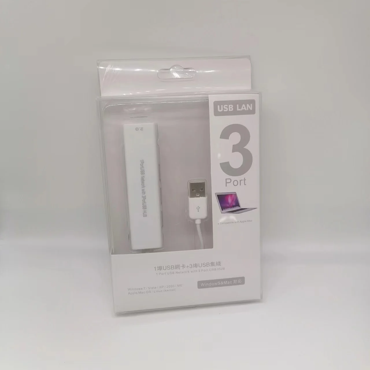 Factory direct sale LAN Ethernet USB2.0 to network port RJ45 converter USB hub wired network card