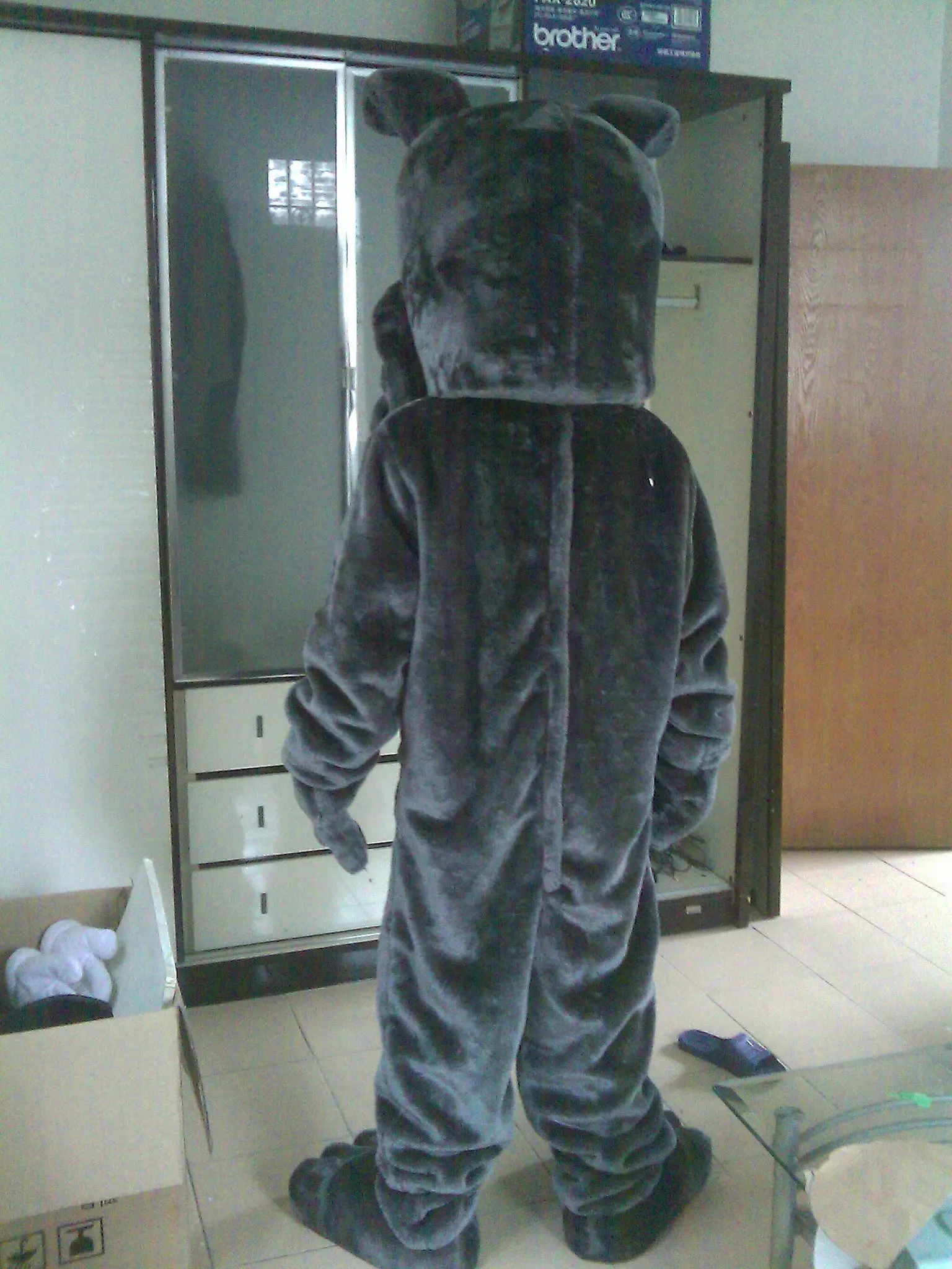 Unisex XXL Size Bulldog Mascot Costume High Quality Adult Anime Style Animal-Themed Plush Includes Helmet Parties Holidays Sale