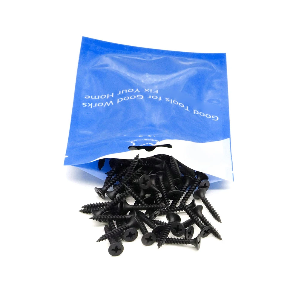 Tornillos Manufacturers Vis Parafusos Schrauben 25Mm Self Tapping Zinc Black Phosphate Fine Coarse Thread Gypsum Drywall Screw