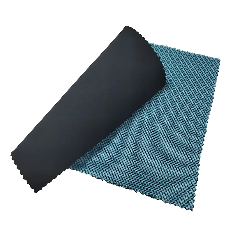 Custom Recycle Odorless Colorful Elastic 3mm Black Sublimation Mesh Neoprene Fabric Printing