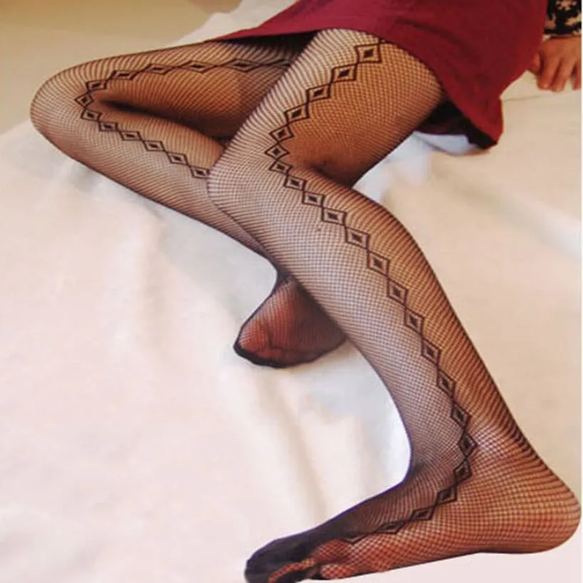Leopard Tights for Women 2022 Wholesale New Sexy Leggings Thin Mesh Stockings Plaid Pantyhose