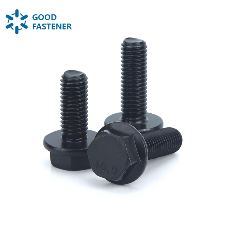
wholesale cheap flanged serrated Hex Head Flanged Bolt high quality hardware bolts 8.8 grade flange bolt and nut 