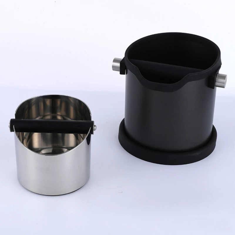 hot sale Stainless steel  coffee knock box for barista with detachable knock bar