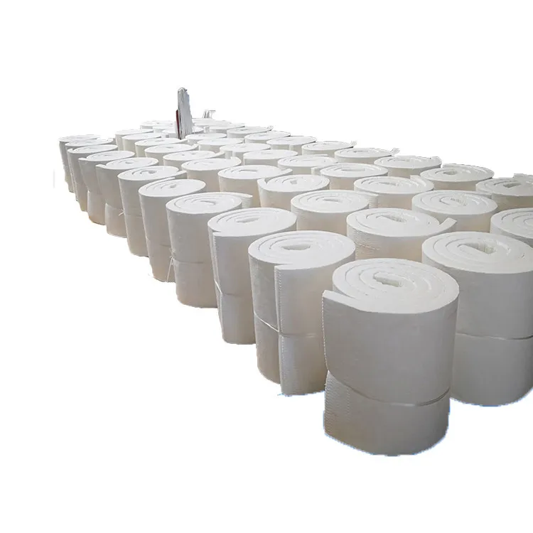 China factory wholesale ceramic fiber blanket engine hood insulation for liners of furnace stove kilns