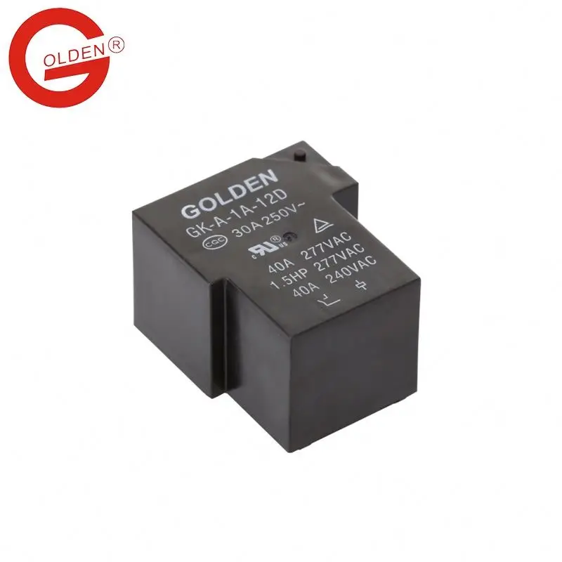 GODEN GK-A-1C-12D T shape cross T90 for PCB control board with SPDT form 12VDC electromagnetic power relay