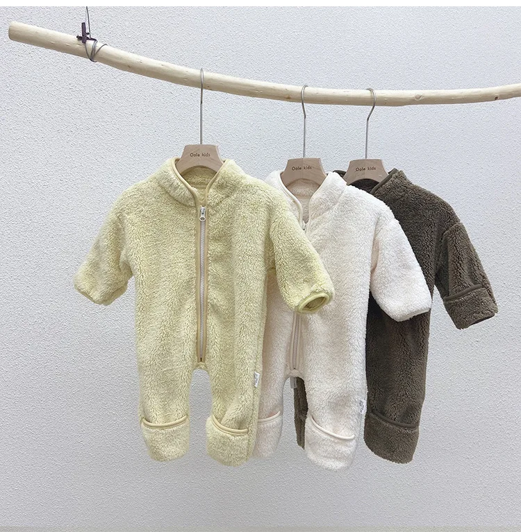 Fat Large Size Pure Color Cartoon Kigurumi Bath Thicken Cotton Boys Girls Zipper Onesie Hooded Robe Pajams
