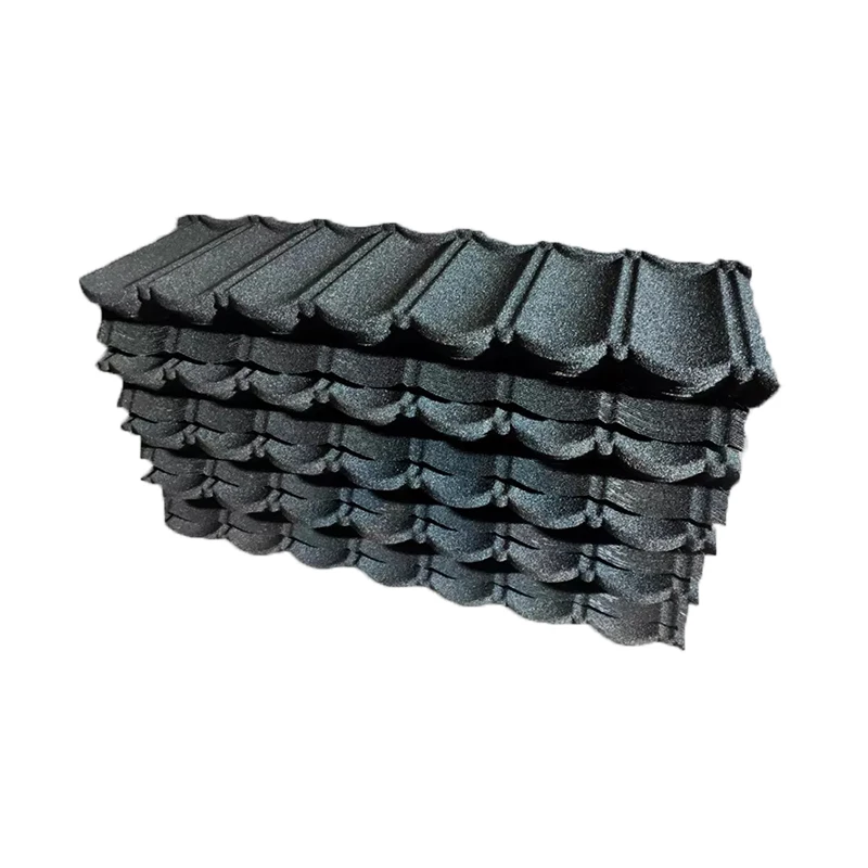 0.30mm Bond Roofing Shingle Type Building Material Stone Coated Metal Roof Tile Aluminum Zinc Steel Sheet in Stock