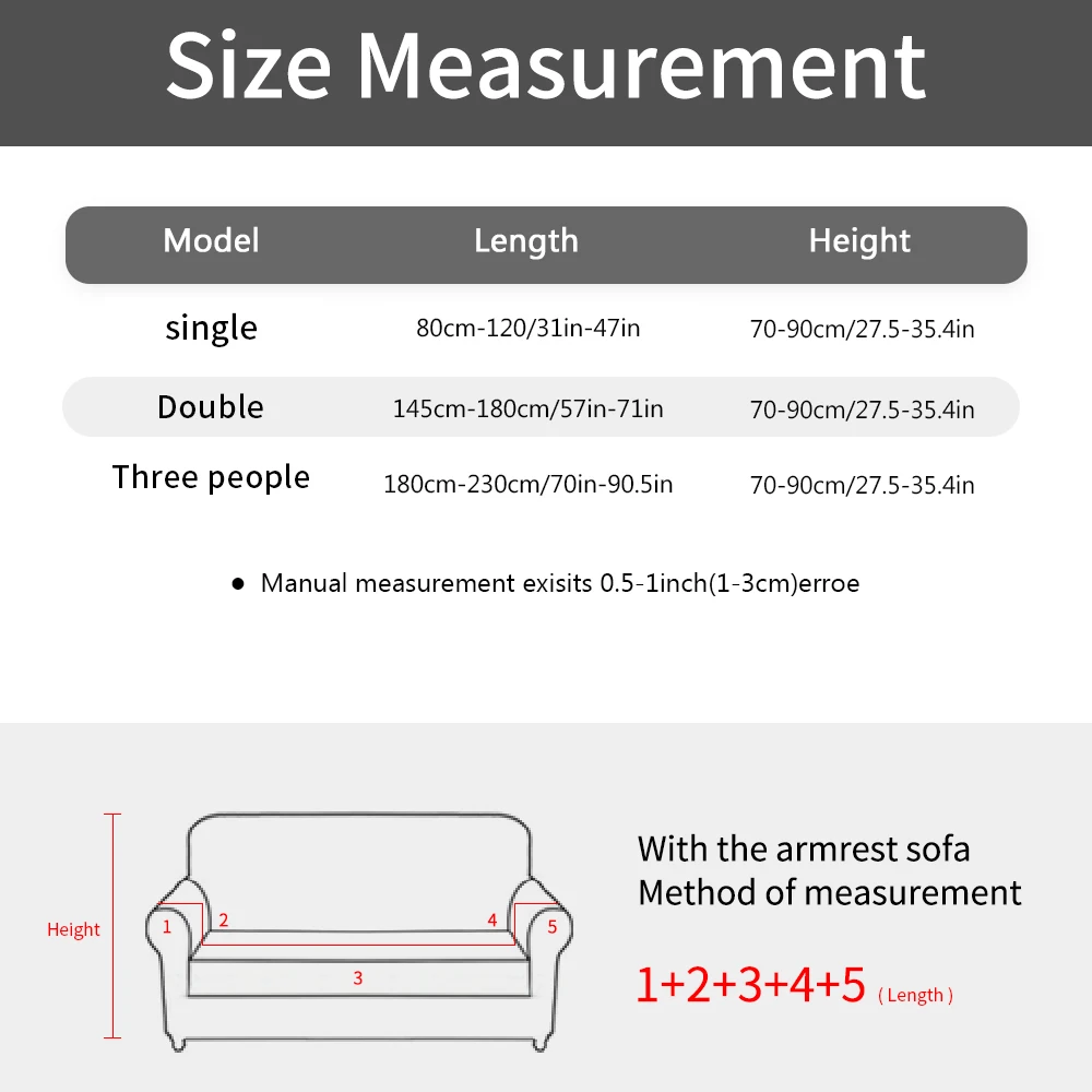 
Factory printed stretch sofa cover set elastic couch cover spandex sofa slipcover walmart fundas sofa 
