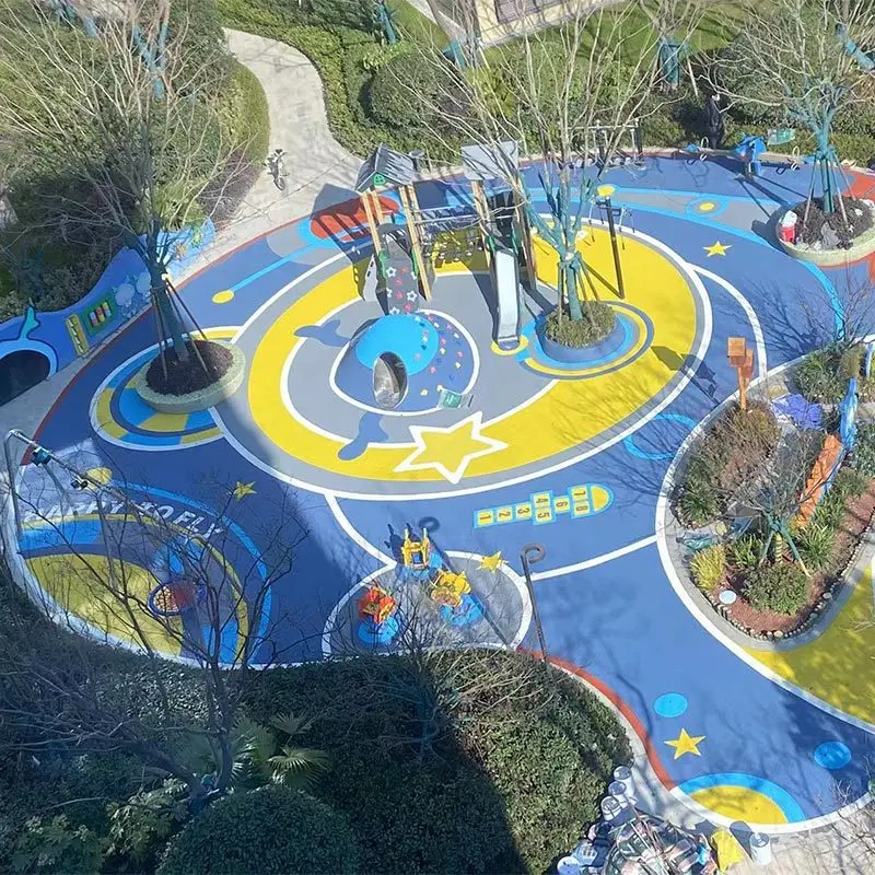 Outdoor Basketball Tennis Court Flooring EPDM Rubber Granules 1-4mm Supersafe Recycled Rubber Granule Outdoor Playground