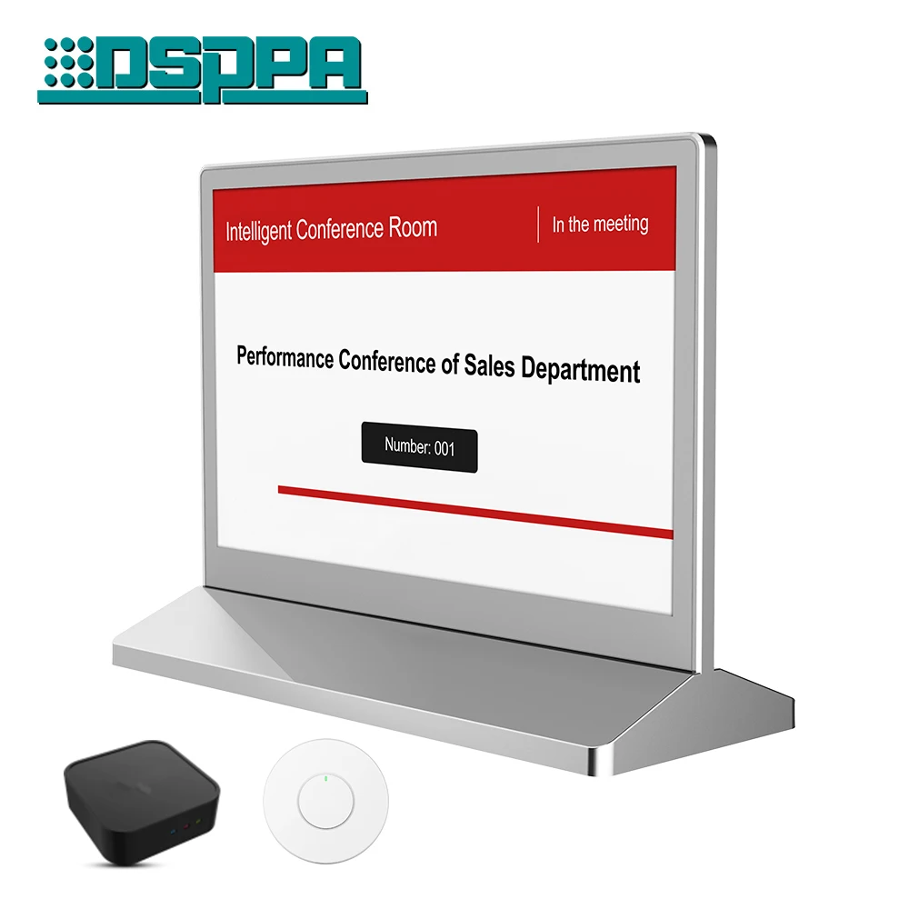 Electronic Digital Table Sign E-paper Display Intelligent Conference Electronic Table Name Card Paperless conference system