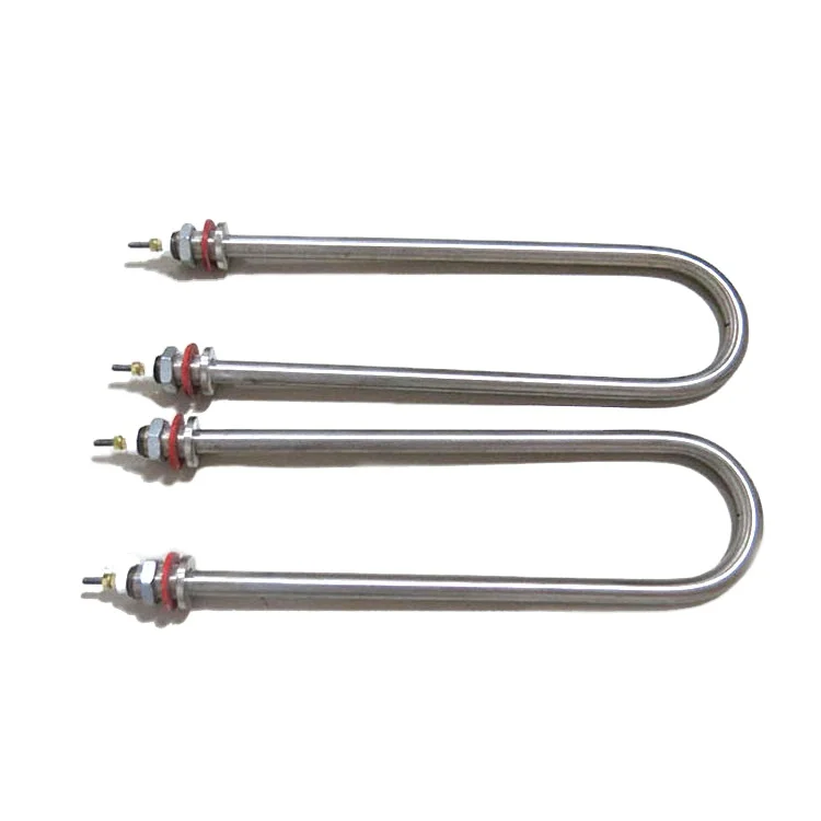 230v 380v electric resistance Stainless steel  tubular heating  rod immersion heater 4000w for water or oil