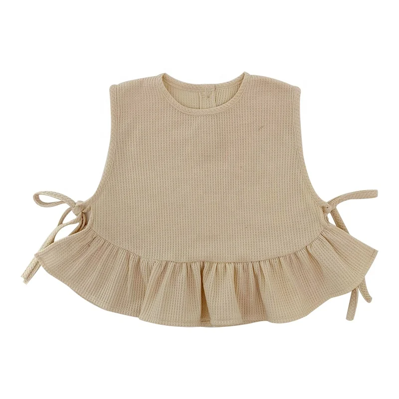 
6788/2020 newest girls waistcoat dress design toddler girl fashion casual boutique vest 