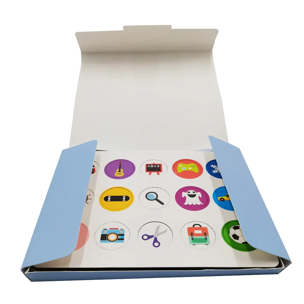 Custom logo Free Sample high quality Table Flash Cards Gift Paper Game