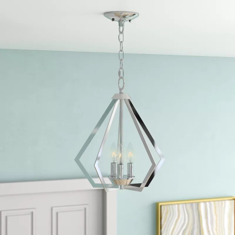 Candelabrum Farmhouse Cage Lantern Foyer Modern Pendant Light Retro Hanging Lamp Fixtures For Entryway Kitchen