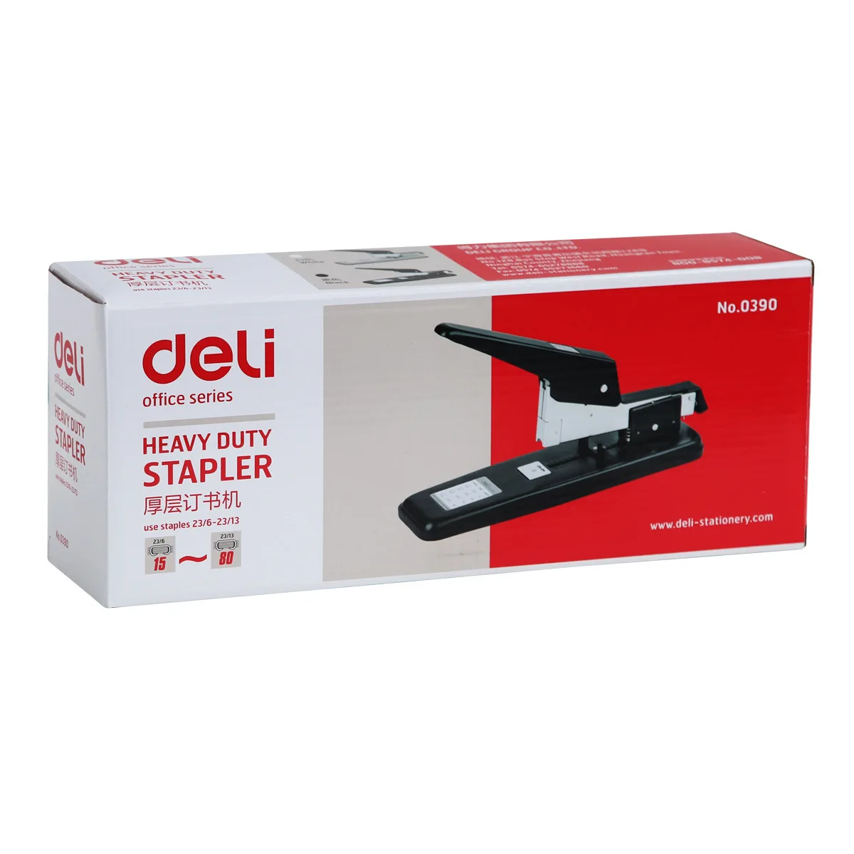 Large heavy-duty labor-saving 80 pages stapler thickened and big stapler