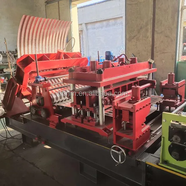 Automatic Metal Galvanized Steel Silo Cold Roll Forming Machinery