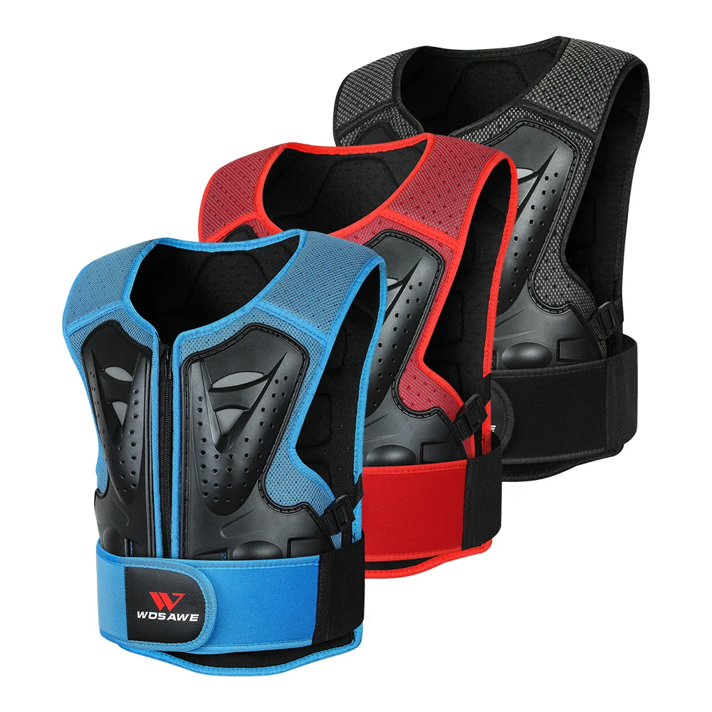 WOSAWE Kids Motorcycle Riding Protective Gear Armor Vest for Motocross Cycling Skiing Skateboarding Roller Skating