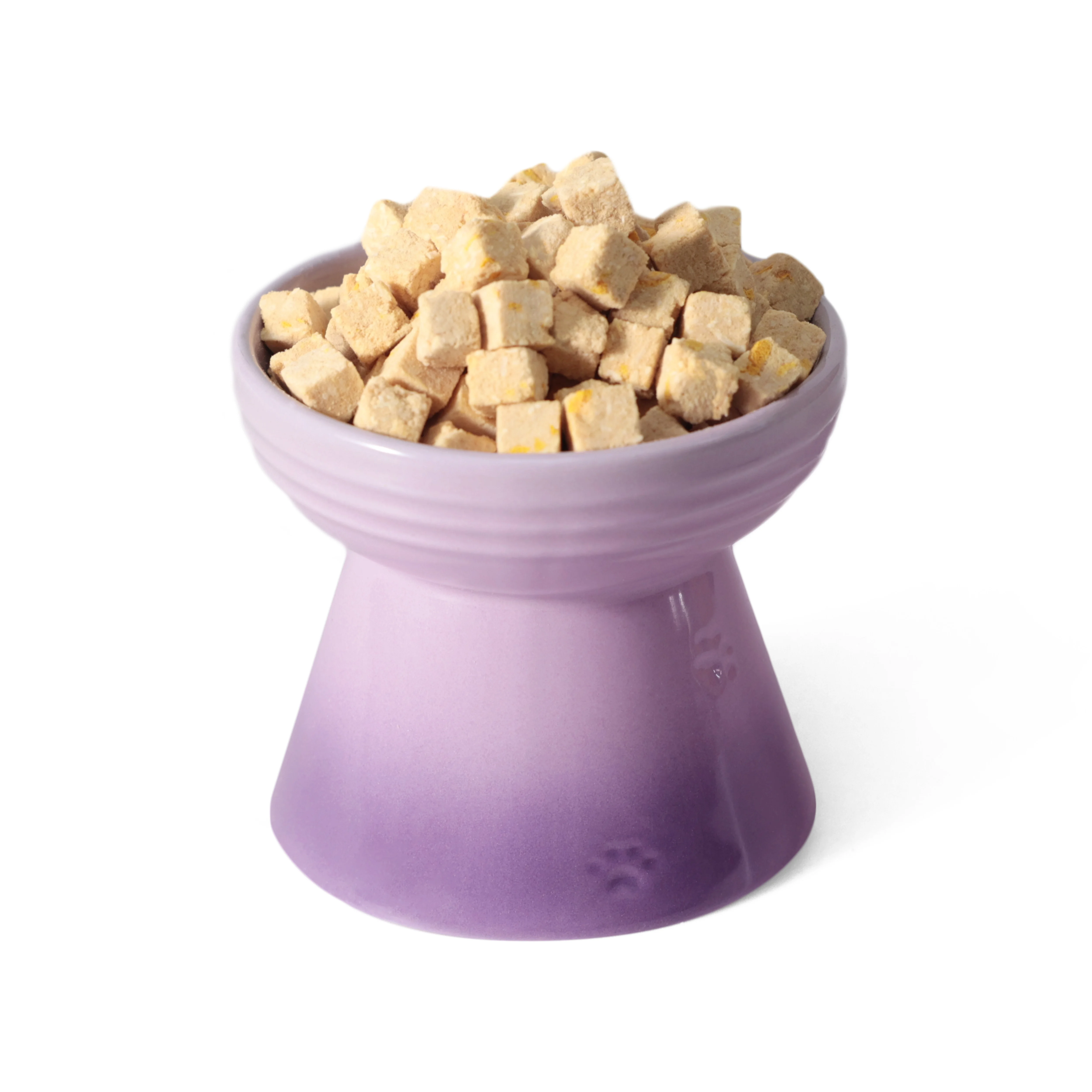 OEM ODM freeze-dried high protein chicken cubes 100% natural Salmon & Coconut & Pumpkin mixed food for cat and dog bulk factory