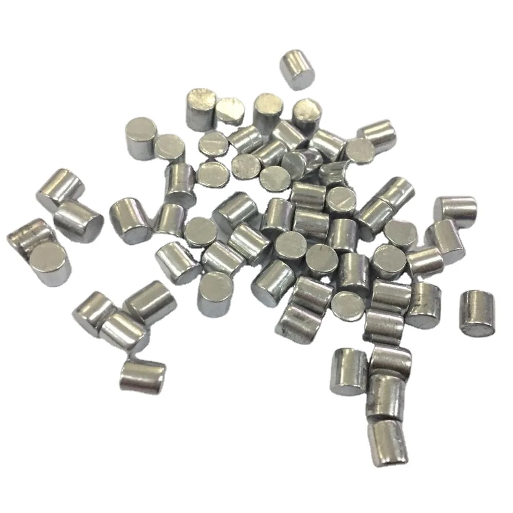 99.99%  high purity Al aluminum granules customized size