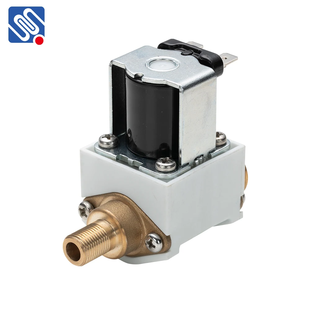 Meishuo FPD360E5 Food grade DC12V 24V AC220V Small Mini Water Inlet Solenoid Valve Drinking Water Plastic Valve