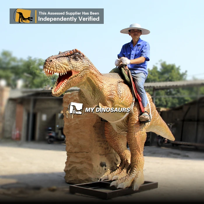 My Dino AR001 Amusement Park Animatronic Walking Dinosaur Ride for Fun Fair