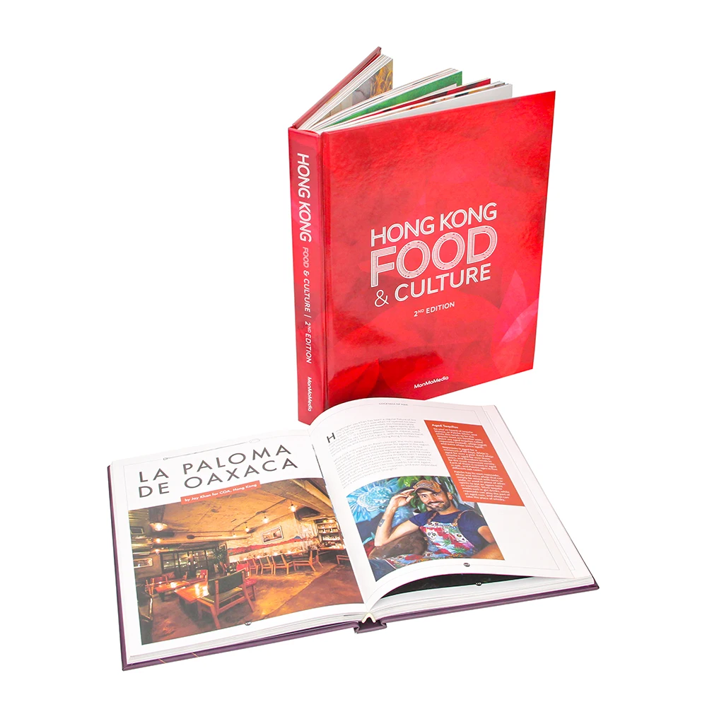 Personalized Book Publishing Custom Hardcover Book Printing Catalog Magazine Soft Cover Book Printing