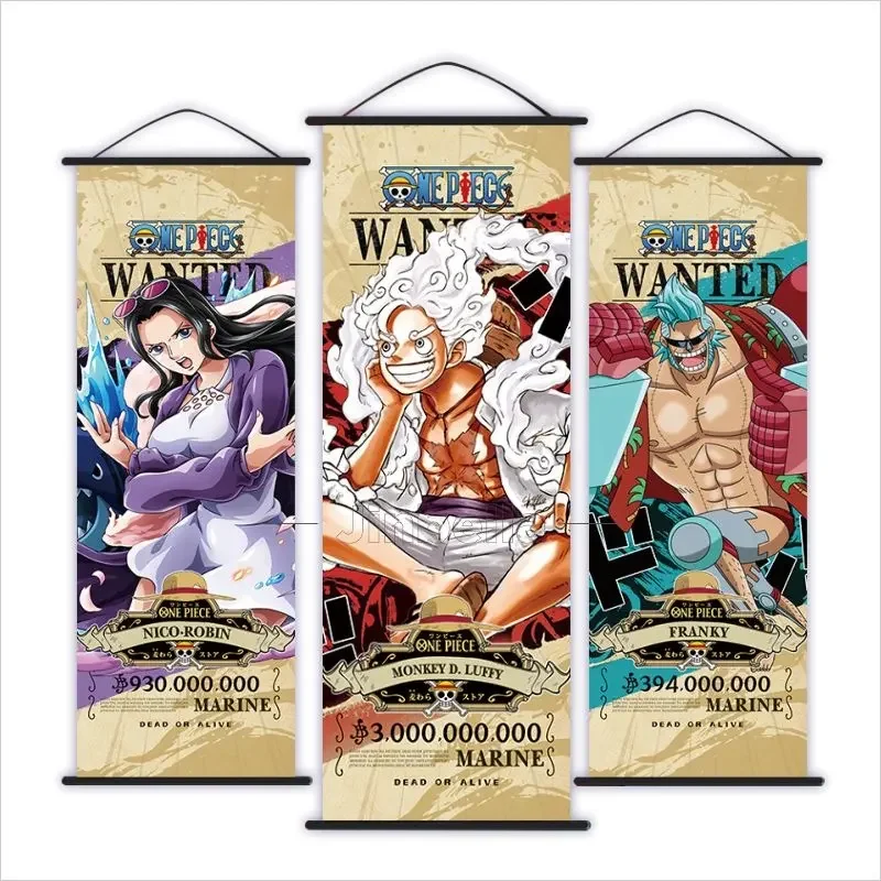 Hot  New Cartoon Scroll Poster  Dragon Ball Two High-Definition Jet Painting Poster Wall Hanging Decoration