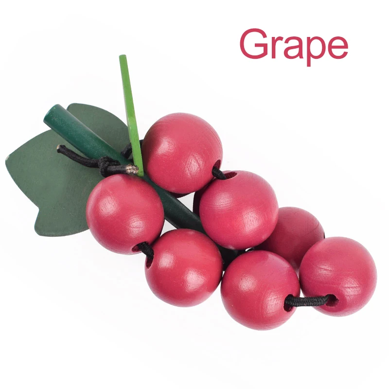 Educational Toys Kitchen Wooden Cutting Toys For fruits and vegetables Kids