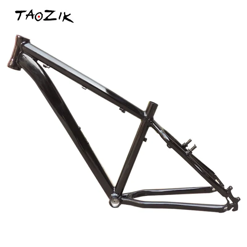 TAOZIK Stock Limited 26 16 inch Aluminum alloy DISC V brake mountain Bike Frame with 31.6 seat post Bicycle Frame