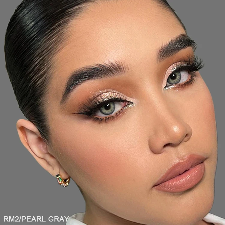 Романтика цветных теней для век под контактные линзы 12 видов цветов оптовая цена красоты упаковка цветные контактные линзы