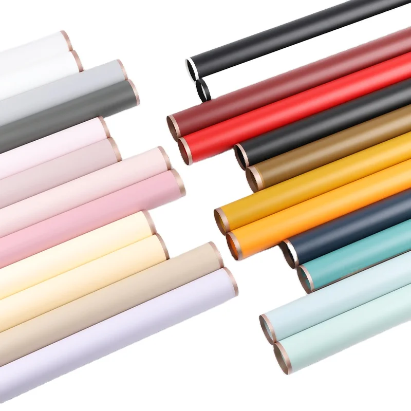 58cm*58cm Wholesale Korea Waterproof Plastic Flower Wrapping Paper