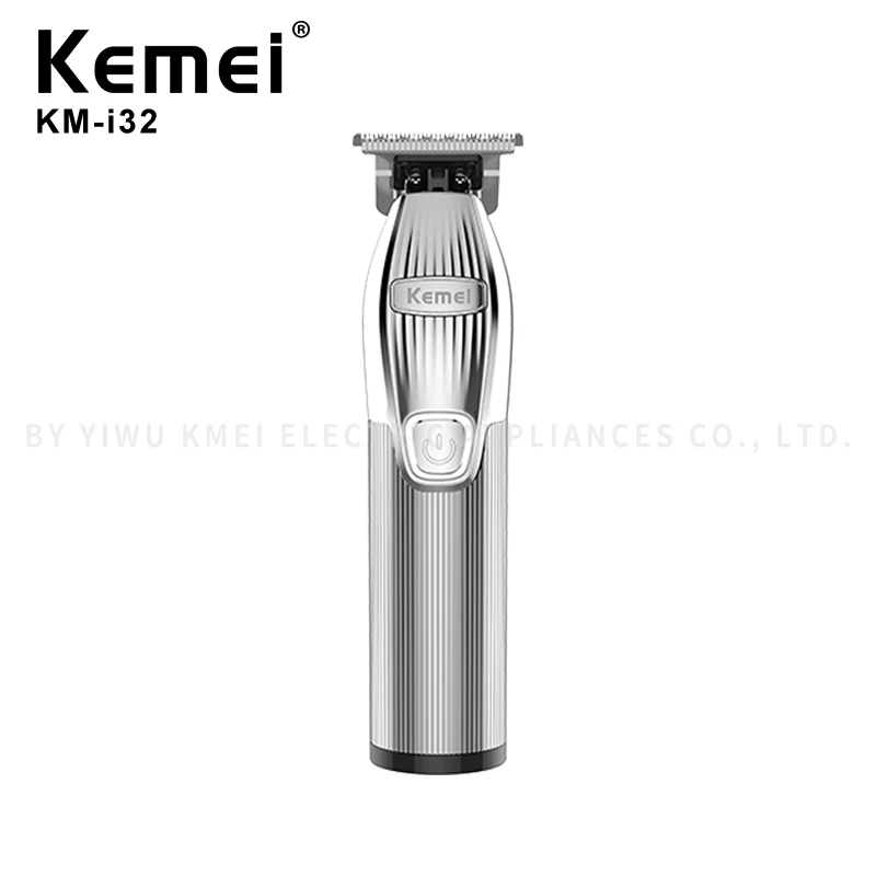 Kemei KM I32 Professional Men Electric Hair Clippers High Quality Hair Clipper USB Rechargeable Metal See Picture 2 Years 5V