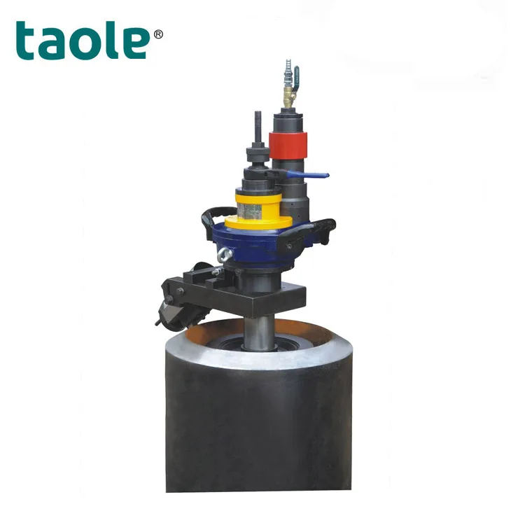 Portable Metal steel Beveling Machine on Steel Pipe Ends Tube chamfering machine for stainless steel pipes (ISP-630-2)