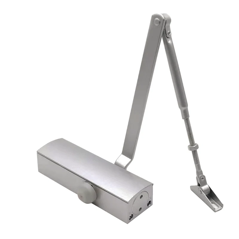 Fire door hotel hospital automatic door closer hydraulic over head aluminum door closer type