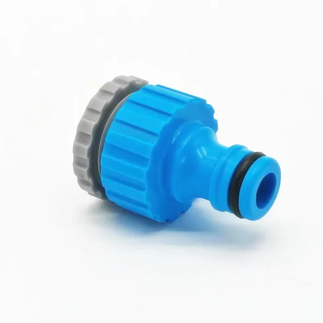 Прочный PP ABS PVC 2 в 1 садовый шланг кран разъем 3/4 дюймов и 1/2 без брызг воды адаптер краны