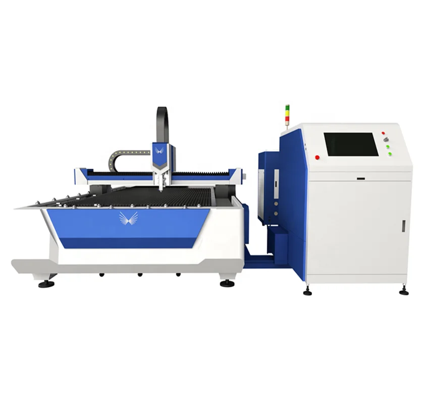 High Quality Metallic Processing Single Table CNC Fiber Laser Cutter Cutting Machine for Metal Sheet