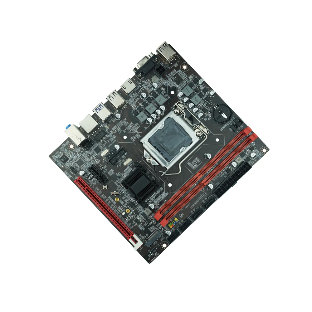 DDR4 H610 Intel LGA 1700 Micro ATX материнская плата с Single M.2 PCIe 4 0 USB LAN 100/1000