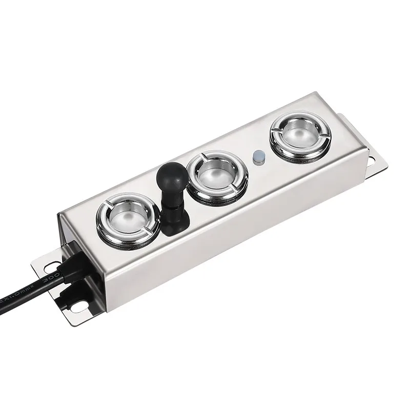 3 Heads Ultrasonic Mist Maker Fogger with Waterproof Power for Egg Incubator