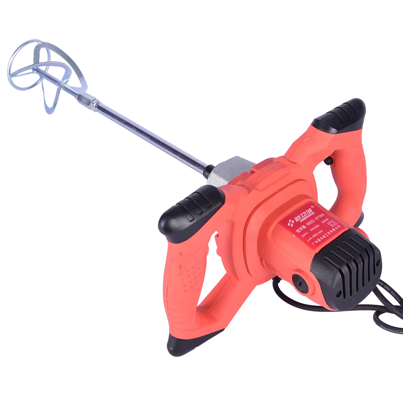 1600W Portable Electric Concrete Cement Gypsum Grout Paint Grout Mixer Professional Drill Mixer Mixing Tool